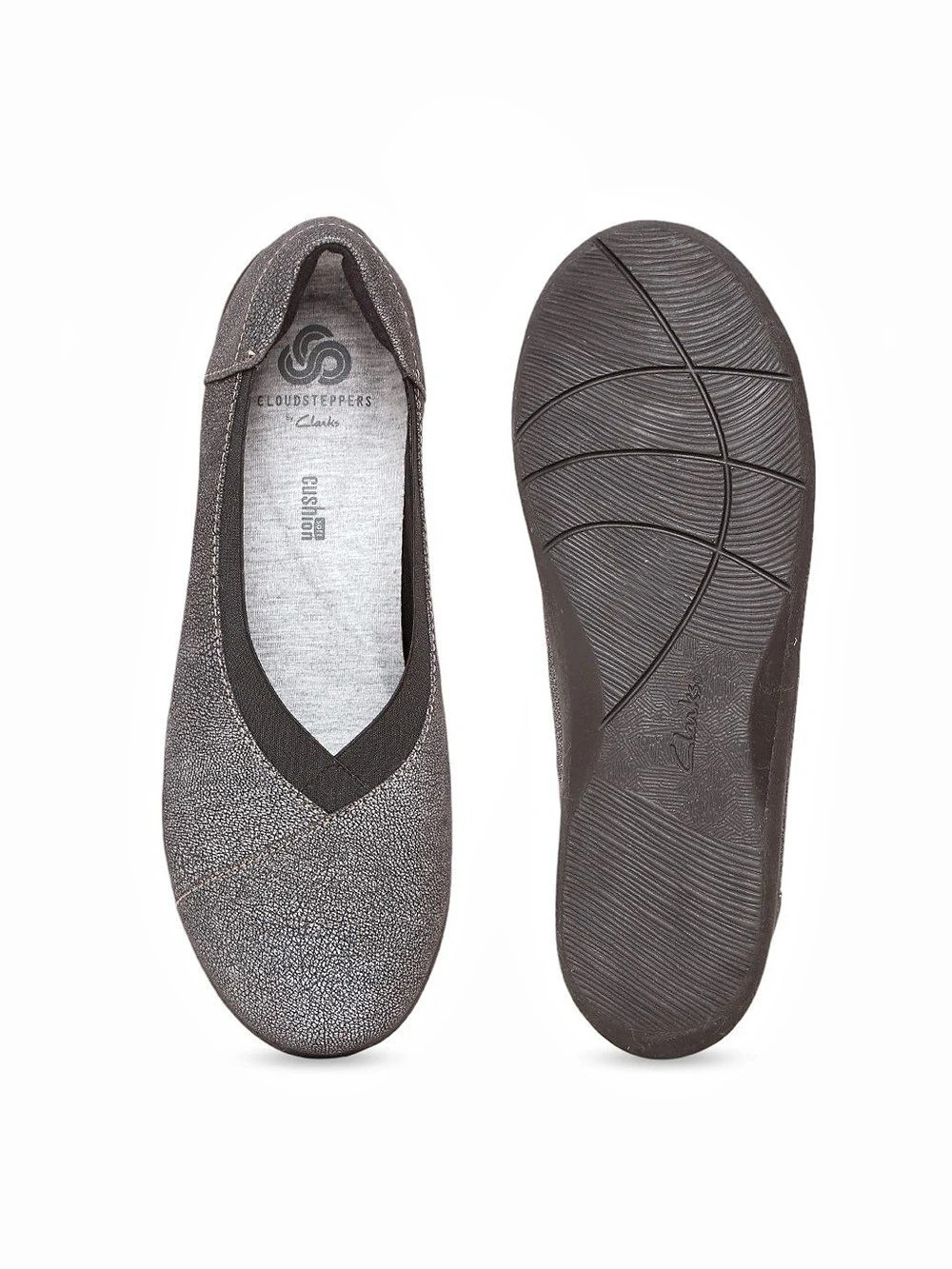 Clarks Cloudsteppers Sillian Holly Loafer in Grey Tweed Women's Size 7 M